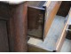Small rustic cherry wood dresser, 18th