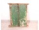 Moroccan wrought iron grille painted wood window Maghreb Morocco Atlas Deco XXth