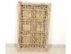 Moroccan wrought iron grille painted wood window Maghreb Morocco Atlas Deco XXth