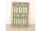 Moroccan wrought iron grille painted wood window Maghreb Morocco Atlas Deco XXth