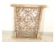 Moroccan wrought iron grille painted wood window Maghreb Morocco Atlas Deco XXth