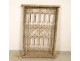 Moroccan wrought iron grille painted wood window Maghreb Morocco Atlas Deco XXth