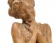 Art Nouveau sculpture statue, bathing or odalisque, 19th