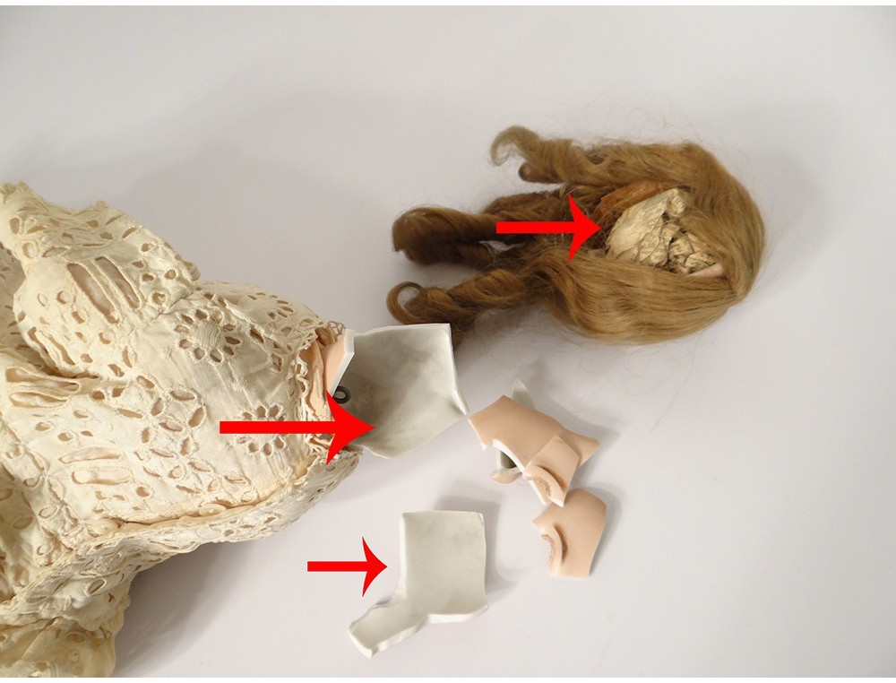 KESTNER JDK 211 48 CM Poupée Ancienne Reproduction Antique Doll | UK
