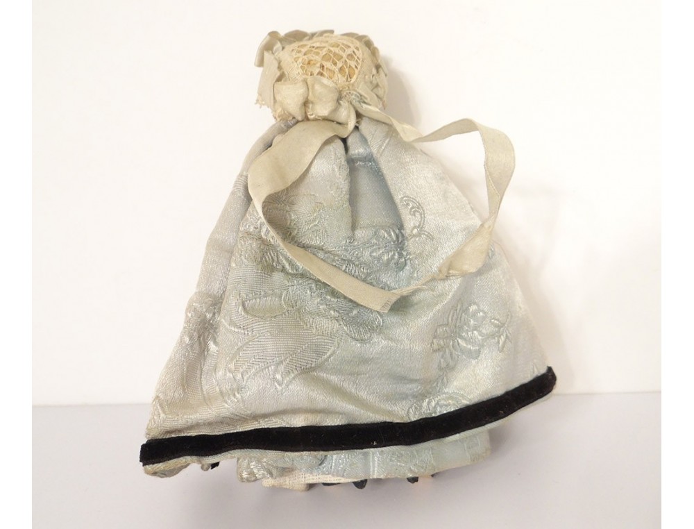 Poupée Ancienne Porcelaine Et Tissus Mignonnette XIXÈME