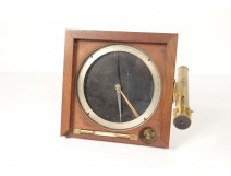 Compass level and long views of pedestal mahogany nineteenth