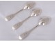 3 tablespoons solid silver Farmers General XVIII Vannes Dash 205gr