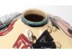 Henriot Quimper faience vase top Sévellec twentieth century Breton dancers