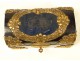 Box jewelry box Louis XIV ebony and polished brass, 18th