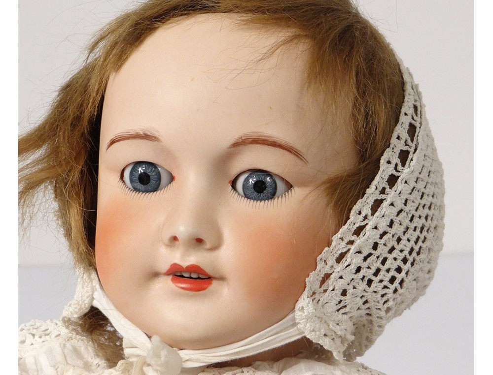 Poupée Ancienne Porcelaine Avec Vêtements – Collectionneur, Déco