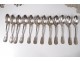 Housewife 151 Silver metal room House Chambly France covered twentieth net