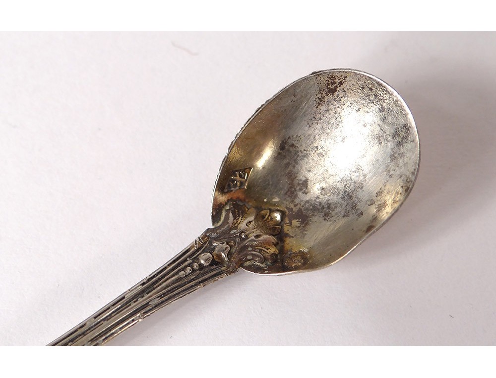 GRANDE CUILLÈRE À servir la glace argent massif et vermeil orfèvre L.P..? XIXe EUR 119,90 - FR
