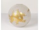 oil lamp crystal ball St. Louis gilt dragons nineteenth century