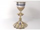 Chalice paten silver gilt enamel chalice Minerva Chevron nineteenth goldsmith