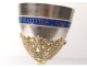 Chalice paten silver gilt enamel chalice Minerva Chevron nineteenth goldsmith