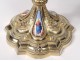 Chalice paten silver gilt enamel chalice Minerva Chevron nineteenth goldsmith