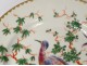 English porcelain plate Chelsea-Derby bird trees nineteenth century