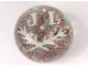 Sulfide crystal paperweight Clichy millefiori Cristallo-porcelain twentieth century