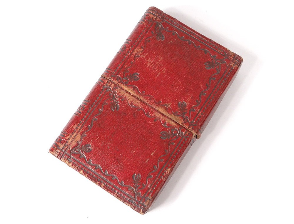 Ancien nécessaire de voyage en cuir - années 1950 - Accessoires & Bagagerie