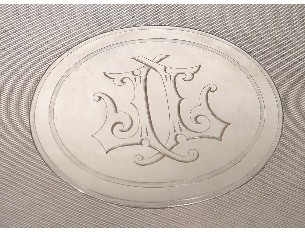 Ensemble de 6 cuillères à entremets Christofle modèle Rubans
