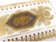 Box box white opaline gilt flowers golden bronze Restoration XIXth