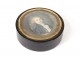 Small round box miniatures 3 young portrait boy hair 18th working