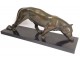 bronze sculpture panther Irenee Rochard animal twentieth marble sculptor