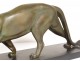 bronze sculpture panther Irenee Rochard animal twentieth marble sculptor