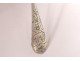 11 teaspoons flowers monograms solid silver Minerva nineteenth century