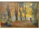 HST Painting undergrowth Paul Frick of the 20th