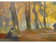 HST Painting undergrowth Paul Frick of the 20th