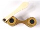 brass metal opera glasses golden opera glasses nineteenth century