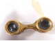 brass metal opera glasses golden opera glasses nineteenth century