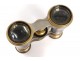 brass metal pearl opera glasses golden Duchess 12 glasses nineteenth century