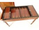 game table backgammon chips Jacob mahogany feet candlesticks Restoration XIXth