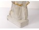 wooden angel sculpture carved cross eighteenth century church