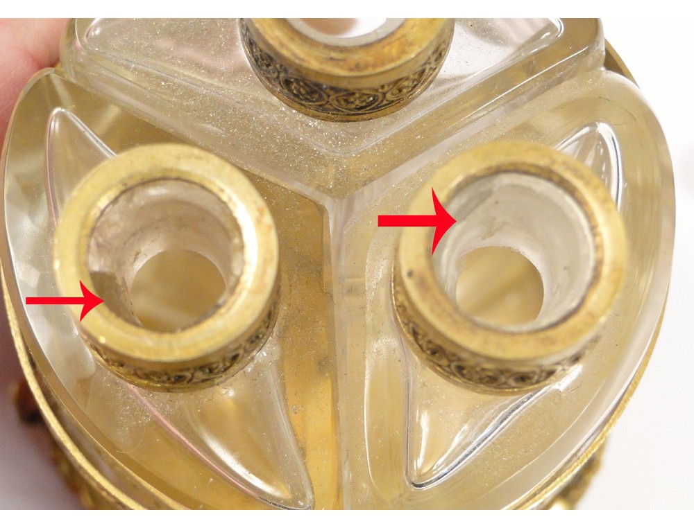 Necessary to smell golden brass Empire 19th