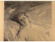 Engraving woman naked portrait engraver Charles Chaplin Champollion nineteenth