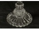 Holder wig cap holder crystal glass twentieth century