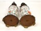 Pair of oil lamps in china 19th