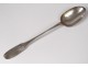 Spoon sterling silver stew Farmers General XVIII Rennes Le Floch