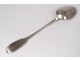 Spoon sterling silver stew Farmers General XVIII Rennes Le Floch