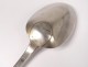 Spoon sterling silver stew Farmers General XVIII Rennes Le Floch