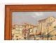 HSP table view Martigues harbor boats fishing Edouard Leverd twentieth century