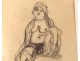 Drawings Pascin study erotic naked men shop twentieth century stamp