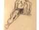 Drawings Pascin study erotic naked men shop twentieth century stamp