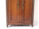 Chestnut control cabinet carved miniature shell eighteenth century