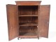 Chestnut control cabinet carved miniature shell eighteenth century