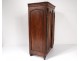 Chestnut control cabinet carved miniature shell eighteenth century