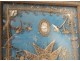 Quilling Saints reliquaries pair Amans Naamas Eustache Rouergue XVIII